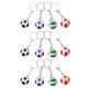 thumbnail image 4 of 12 llaveros de fútbol, colgantes de fútbol, colgantes para llaves, 4 of 6