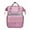 Purple, variant on Qiopertar Multifunctional Large Capacity Diaper Backpack, Waterproof Travel Backpack for Mom with Insulated Bottle Pockets, Durable Nylon Baby Bag for Hospital, Daycare, Outdoor Leisure, Dark Blue
