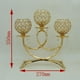 thumbnail image 4 of Soporte De Candelero De Luz Sunnimix Candelabro De Cristal De Mosaico De Oro Decorativo Para Cena, 4 of 7