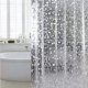 thumbnail image 3 of Matsuzay Cortina de ducha transparente multiusos práctica ABS para todas las necesidades de ducha ilumina el baño transparente Tratamientos de ventanas, 3 of 6