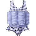 thumbnail image 1 of Maillot de Bain Flottant une Pièce Fille Garçon avec Flottabilité Réglable Gilet de Sauvetage pour Enfant, 1 of 4