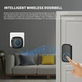 thumbnail image 5 of Xecvkr Type-C Wireless Doorbell with 60 Music Options 5 Volume Levels LED Flash Light ABS Material Weather Resistant 30m Range Easy Plug-in Installation, 5 of 9
