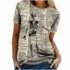 thumbnail image 4 of Tops de moda para mujer, divertidas camisetas informales holgadas con estampado, blusa, camisa estampada Fridja gope3343, 4 of 9