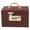 Vintage Brown Without Hemmed Edges, variant on Vintage Wooden Money Storage Box with Combination Lock Durable Retro Cash Tray Treasure Chest Holder with Handle for Office Home Desk Organization 5.9 in / 15.0 cm