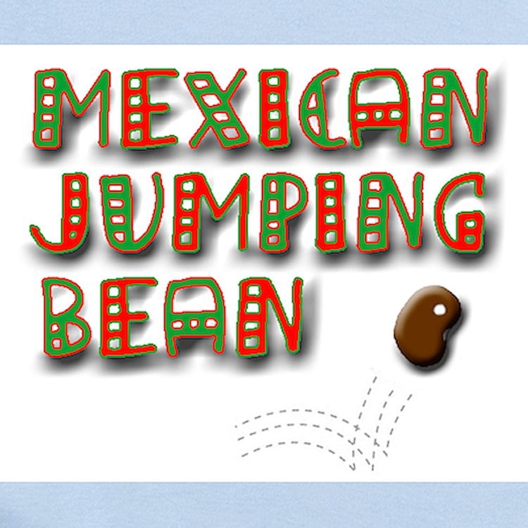 CafePress - Mexican Jumping Bean Onesie - Baby Light Bodysuit, Size Newborn - 24 Months
