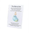 thumbnail image 2 of From The Heart Worry Cat - Câlin de Poche Fait Main pour Chat, Mini Poche pour Animaux, Cartes Commémoratives pour Chat et Cartes de Sympathie pour Animaux, 2 of 5