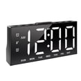 thumbnail image 4 of Reloj despertador digital de escritorio, práctico, para personas que duermen profundamente, con visualización semanal con números para aulas, 4 of 8
