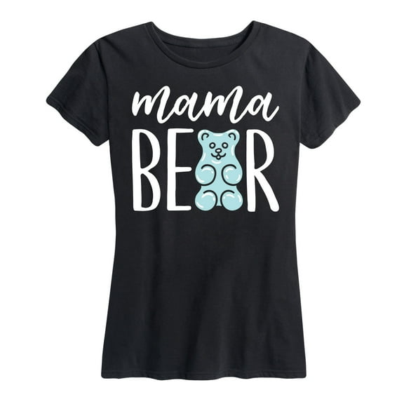Instant Message - Mama Bear Gummy - Women's Short Sleeve Graphic T-Shirt