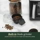 thumbnail image 4 of Cuisinart SS-GB1 Coffee Center Grind and Brew Plus, molinillo de café integrado, cafetera y cafetera de una sola porción con tamaño de porción de 6 oz, 8 oz y 10 oz, negro/plateado, vaso de 12 tazas, 4 of 5