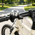 thumbnail image 6 of Ohmyroo Aluminum Alloy Bike Bell, Bicycle Handlebar Horn For Adults Kids, Mountain Road Bike Cycling Safety Ringer With Quick Screwdriver Mount Install, 6 of 6