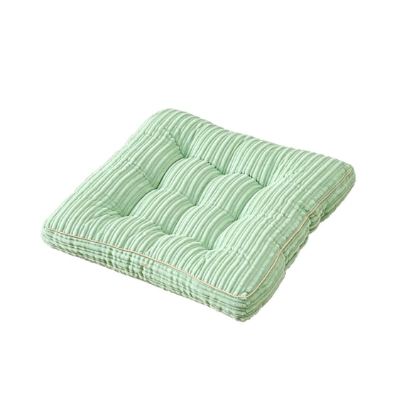 Dvumao Corduroy Rectangular Seat Cushion, Thickened Dining Chair Cushion for Office and Living Room