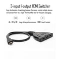thumbnail image 6 of HDMI Switch 3 in 1 Out, 4K@60Hz HDMI Switcher with 2.6FT HDMI Cable,3 in, 1 out-4K, 6 of 9