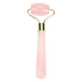 thumbnail image 4 of Rodillo de masaje facial de cuarzo rosa: herramienta de belleza natural para relajación y cuidado de la piel, 4 of 10