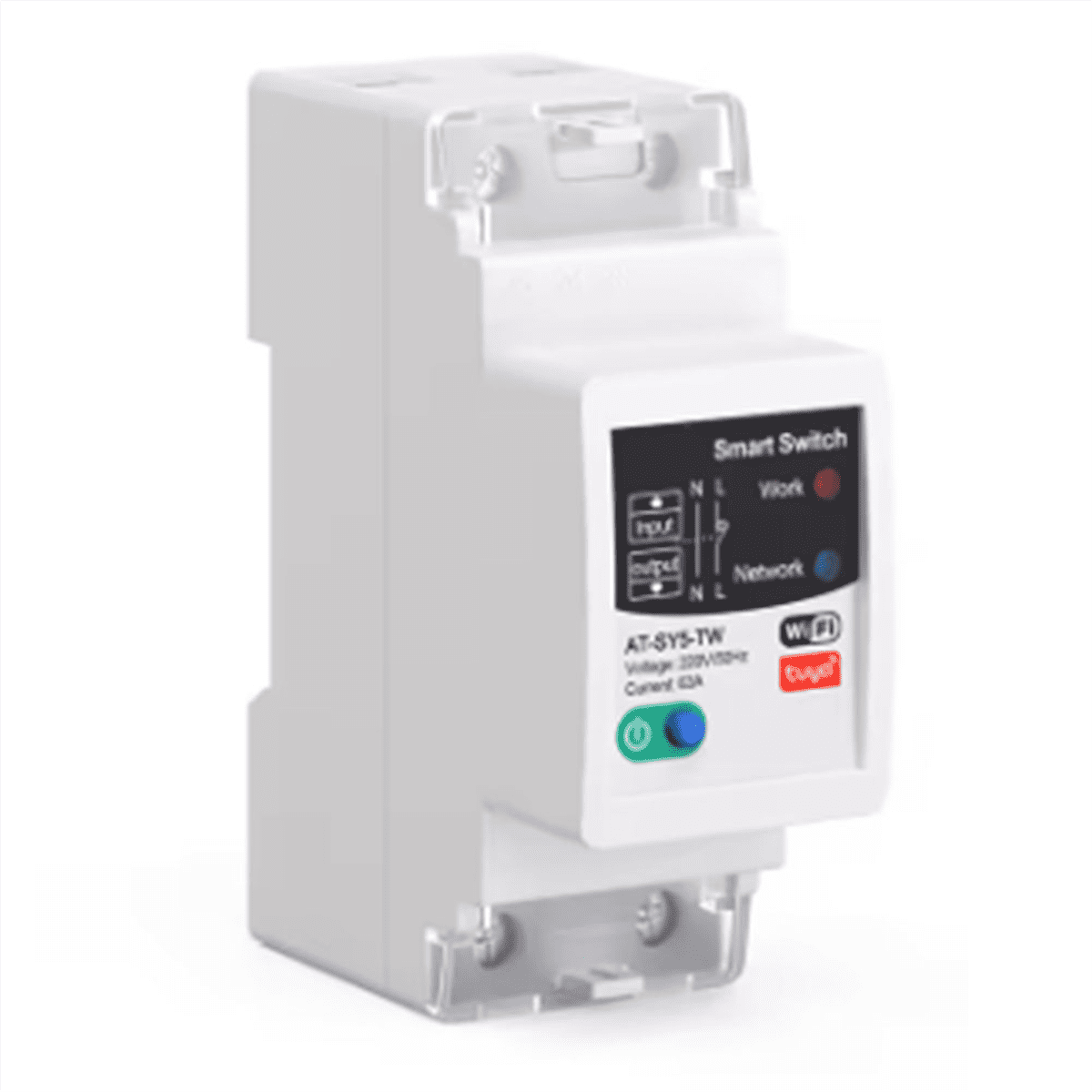 Tuya Smart Circuit Breaker 2P 63A Remote Control of Home Appliances with Mobile Phone By Smart Life APP CNMIBO