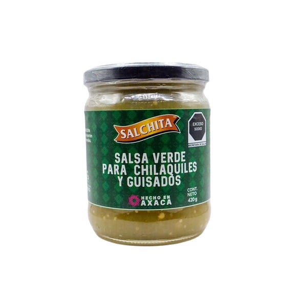 Salsa verde Salchita para chilaquiles y guisados Tarro 420 g