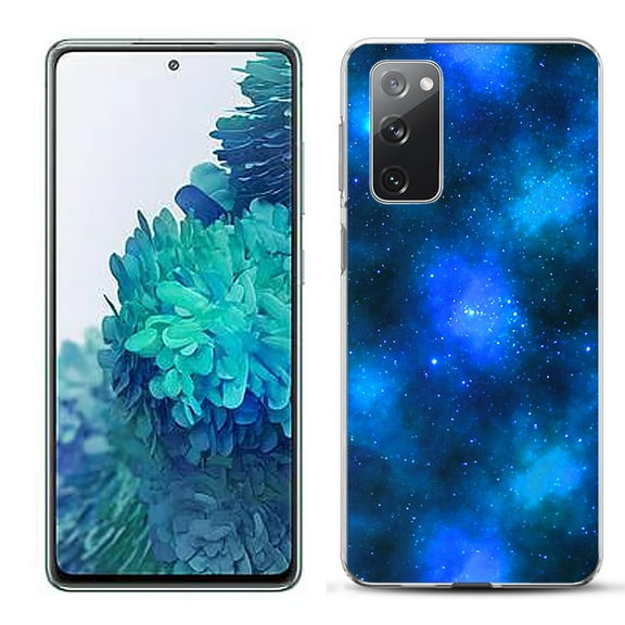 Slim-Fit Gel TPU Phone Case for Samsung Galaxy S20 FE 5G Fan Edition, by OneToughShield ® - Cosmos/Stars