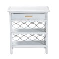 thumbnail image 3 of bali & pari Akane Natural Rattan Nightstand with Drawer and Open Shelves, 3 of 10