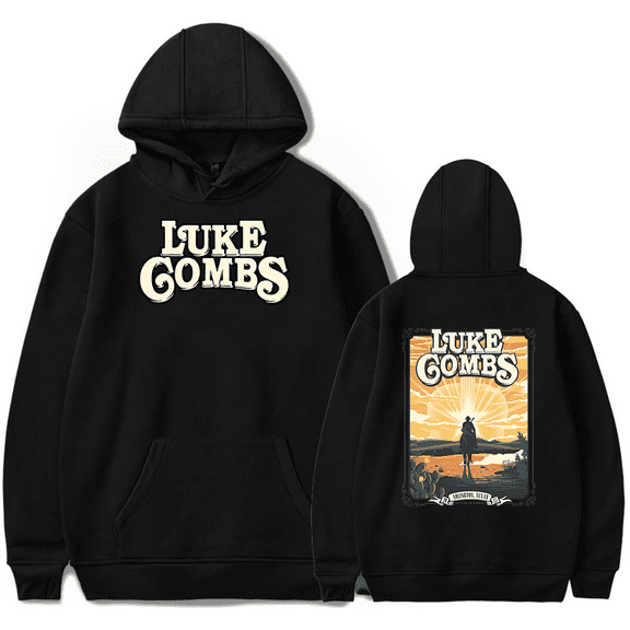 Luke Combs Merch Hoodie Poster Printed Country Music Hoodies Unisex Long Sleeve Pullovers