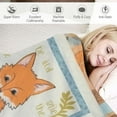 thumbnail image 3 of Nawypu Fox Blanket Cartoon Foxes Throw Blankets for Girls Super Soft Flannel Cozy Blankets Warm Lightweight Cute Animal Blanket for Sofa Couch Bed Gift for Kids Adults, 3 of 6