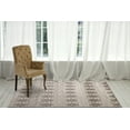 thumbnail image 2 of Dynamic Rugs Soul Ivory/Charcoal 8X10 Geometric Handmade Area Rug, 2 of 3