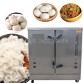 thumbnail image 3 of Vaporera comercial multiusos a gas/eléctrica para arroz, 6 bandejas, 12 capas, 24 placas, Mantou, para carne, mariscos, 3 of 4