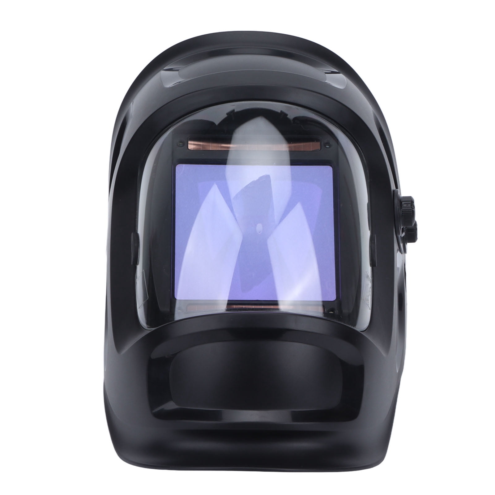 Nieyigj Solar Power Auto Dimming Welding Helmet Wide View Electric Welder Helmet for TIG MIG MMA Grinding Cutting Auto Darkening Mask Equipment 100mm x 93mm Lens