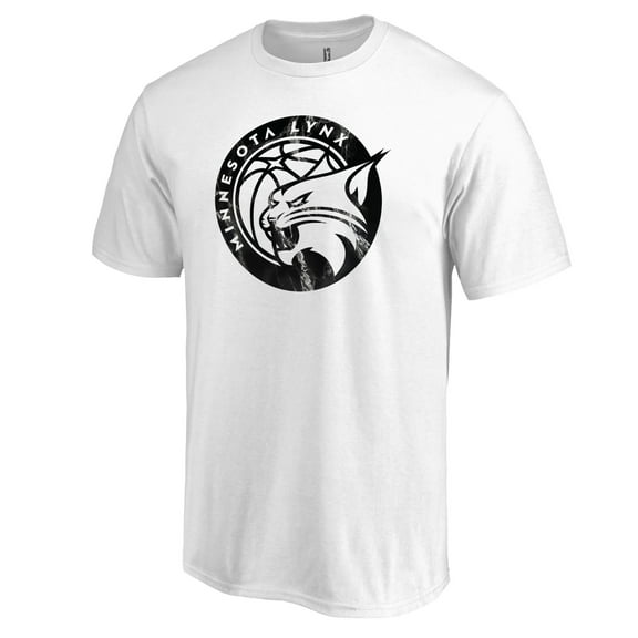 Men's White Minnesota Lynx Marble T-Shirt