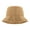 Khaki, variant on Deago Sun Hats for Women Summer Casual Wide Brim Cotton Bucket Hat Beach Vacation Travel Accessories (Khaki)
