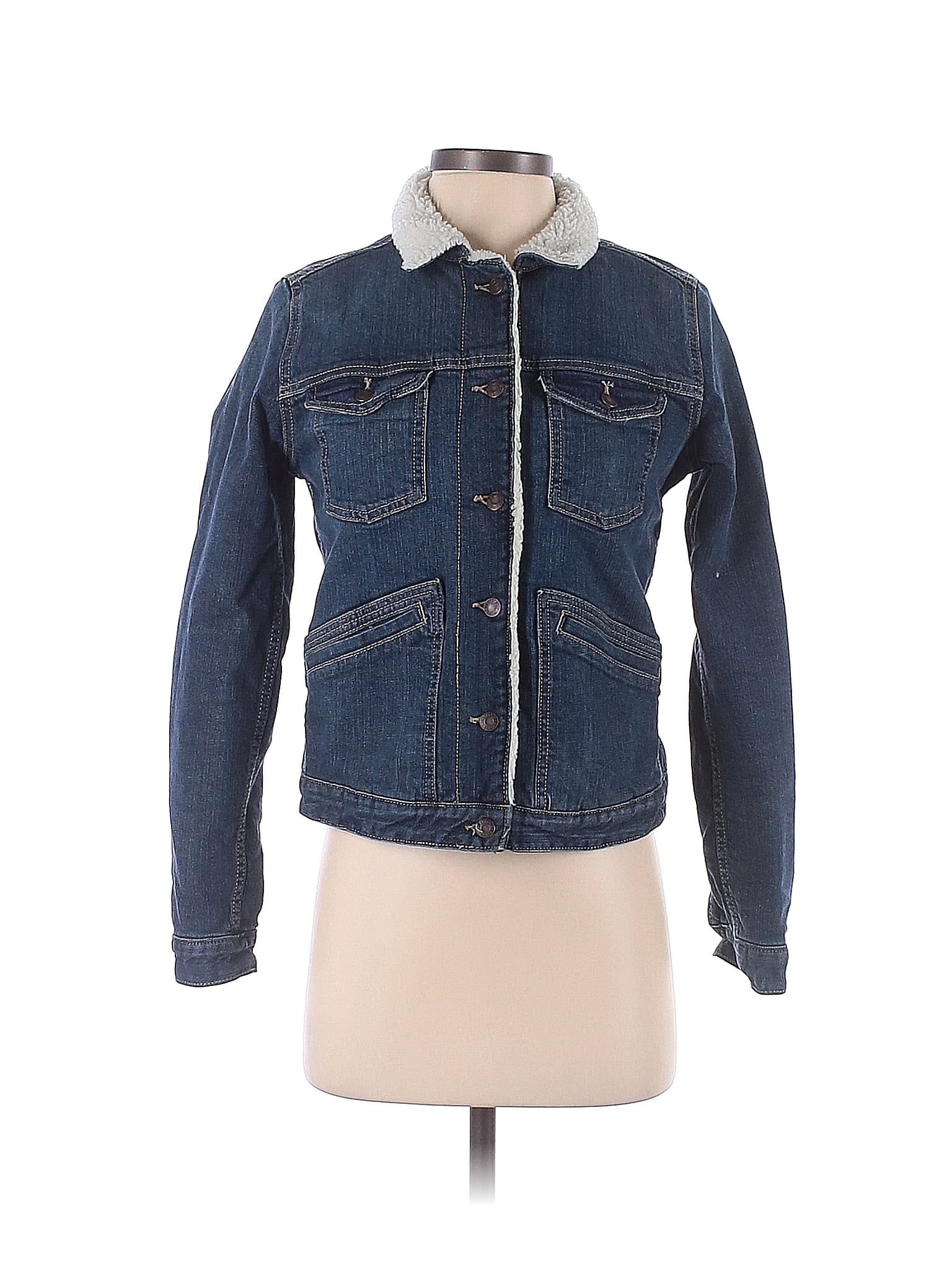 Size XS Petite Denim Jacket - Walmart 