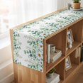 thumbnail image 6 of Table Runners 72 Inches Long Dress Scarves, Green Eucalyptus Leaves Farmhouse Kitchen Table Runner, Coffee Tablerunners, Summer Botanical Watercolor Daisy 14x72 Inch, 6 of 9