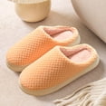 thumbnail image 6 of RUIYANQI Women's House Slippers Textured Knit Design Cozy Slip - On Anti - Slip Sole Warm Indoor Winter Shoes For Women Pink Women Sandal, 6 of 7