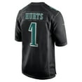 thumbnail image 3 of Men's Nike Jalen Hurts Carbon Black Philadelphia Eagles Super Bowl LIX Fashion Game Player Jersey, 3 of 3
