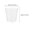 thumbnail image 2 of SHINYPASING 10Pcs Breathable Planting Containers Resin Optimal Photosynthesis Garden, 2 of 5