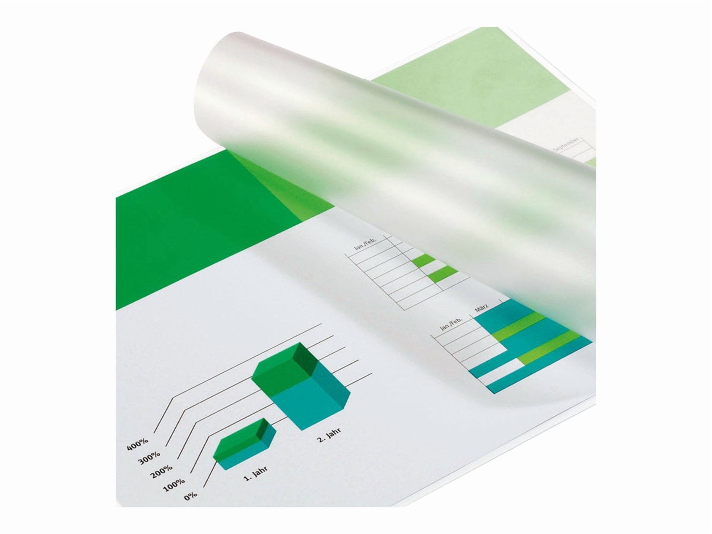 GBC Lam Pouch A4 2X175 mic Gloss - 100-pack - glossy - A4 (8.25 in x 11.7 in) lamination pouches - for Fusion 1000L A3, 1000L A4, 1100L A3, 1100L A4, 3000L A3, 3000L A4, 3100L A3, 5100L A3
