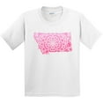 thumbnail image 3 of Inktastic Montana Silhouette Mandala Youth T-Shirt, 3 of 5