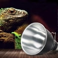 thumbnail image 2 of E27 Ceramic Reptile Heat Lamp UVA UVB Reptile Turtle Heat Lamp Holder Shade with Switches, 2 of 2