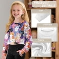 thumbnail image 6 of DISNIMO Cats Printed Girls Crop Tops Fall Fashion Outfits Long Sleeve Pullover Tops Crew Neck Cropped Sweatshirt Back to School Clothes for Teen Girls, 6 of 7