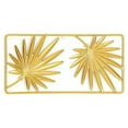 thumbnail image 2 of Nvzi Metal Wall Art Decor for Living Room, Home Decor Living Room Wall Decor, Silhouette Wall Art(Golden), 2 of 5