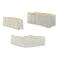 thumbnail image 2 of Mefallenssiah 3Pc Washable Wardrobe Clothes Organizer,Underwear, Socks Compartment Storage Box, 2 of 9