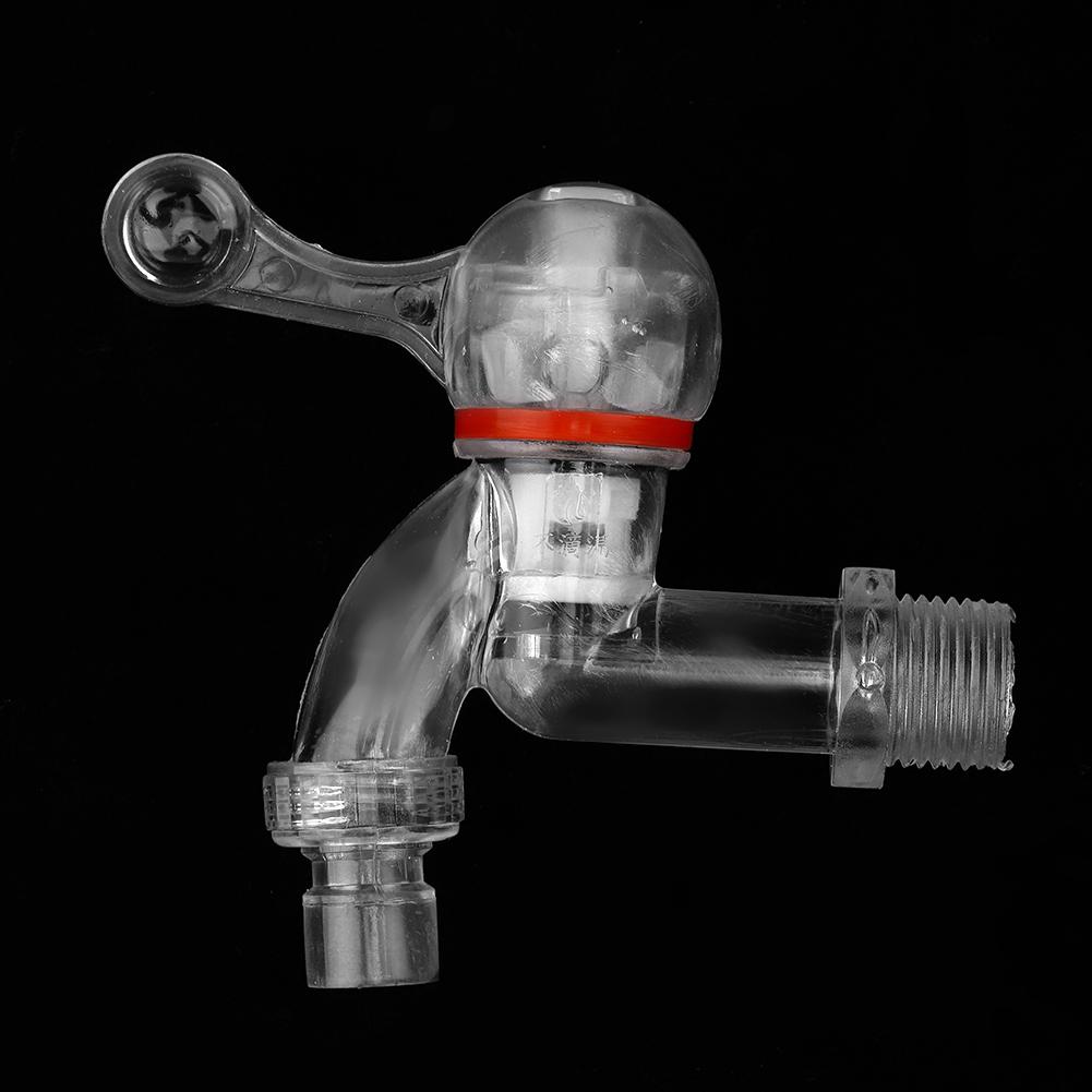 OTVIAP 1/2 Kitchen Transparent Plastic Faucet Washing Machine Sturdy