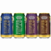 Liquid Death, Soda-Flavored Sparkling Water Variety PackSevered Lime, Doctor Death, Killer Cola, and Rootbeer Wrath 12 Oz can