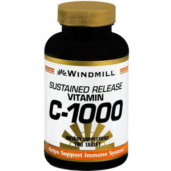 Windmill Vitamin C-1000 Tablets Sustained Release 100 Tablets