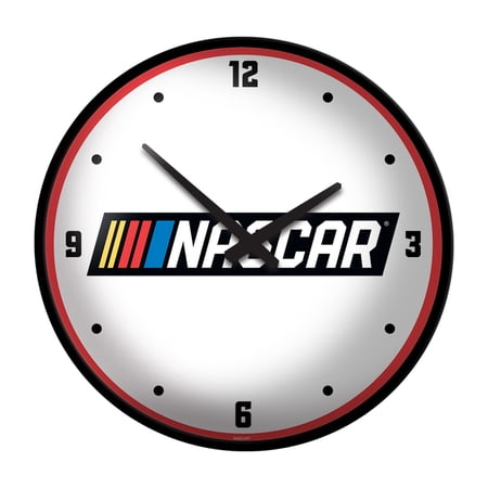 NASCAR 17.5 Modern Disc Wall Clock