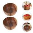 thumbnail image 3 of Miangastore Japanese Style Cereal Rice Soup Bowls Light Brown 2Pcs, 3 of 8