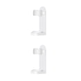 thumbnail image 1 of bedienty 2 Pcs Support Mural Universel pour Brosse à Dents Électrique Anti-Taches Réglable Blanc normal 1pcs 2Ensemble, 1 of 6
