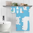 thumbnail image 5 of GZHJMY Cute Llama Alpaca Bath Towel Set, Pure Cotton Washcloth Lightweight and Highly Absorbent Quick Drying Towels for Bathroom（331）, 5 of 7