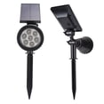 thumbnail image 2 of Waterproof 7 LED Solar Spotlight, Outdoor Wall Light, For Outdoor Pond Garden Solar Garden Light Weddings, 2 of 8