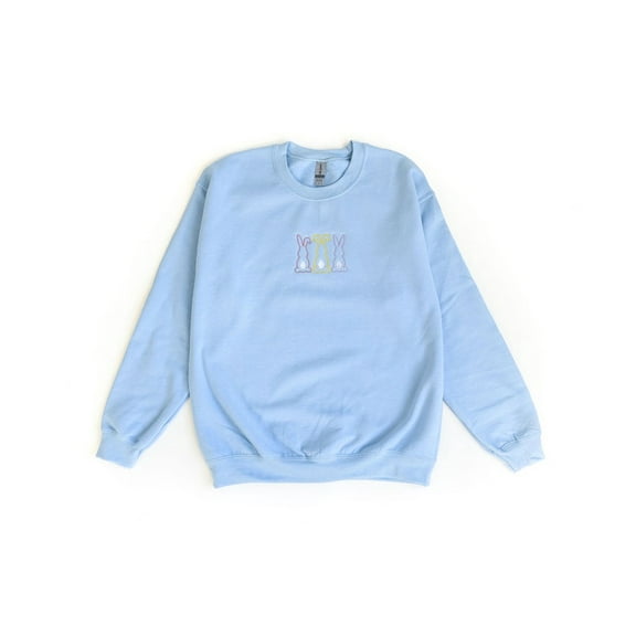 Easter Bunny Embroidered Sweatshirt