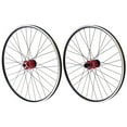 thumbnail image 6 of 29 inch Front & Rear Wheel Mountain Wheelset Red Hub Disc Brake Bicycle Wheels Set, 6 of 15