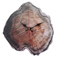 thumbnail image 1 of Annual Ring Wall Hanging Clock Decorative Mute Clock for Home Office Without Battery, 1 of 6